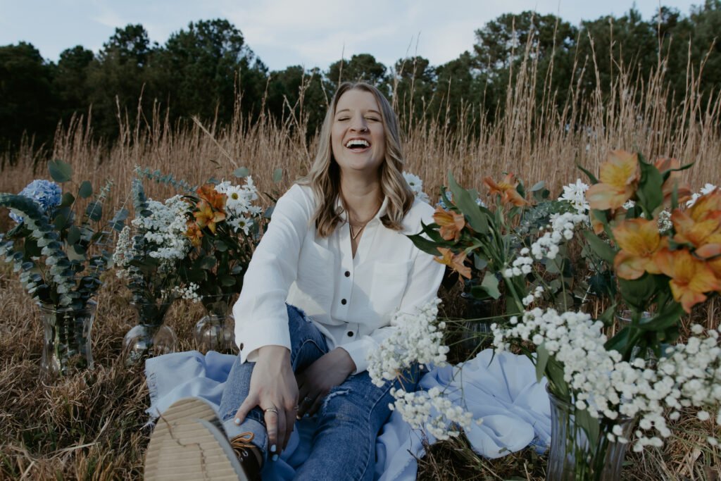 Erica Violet smiling