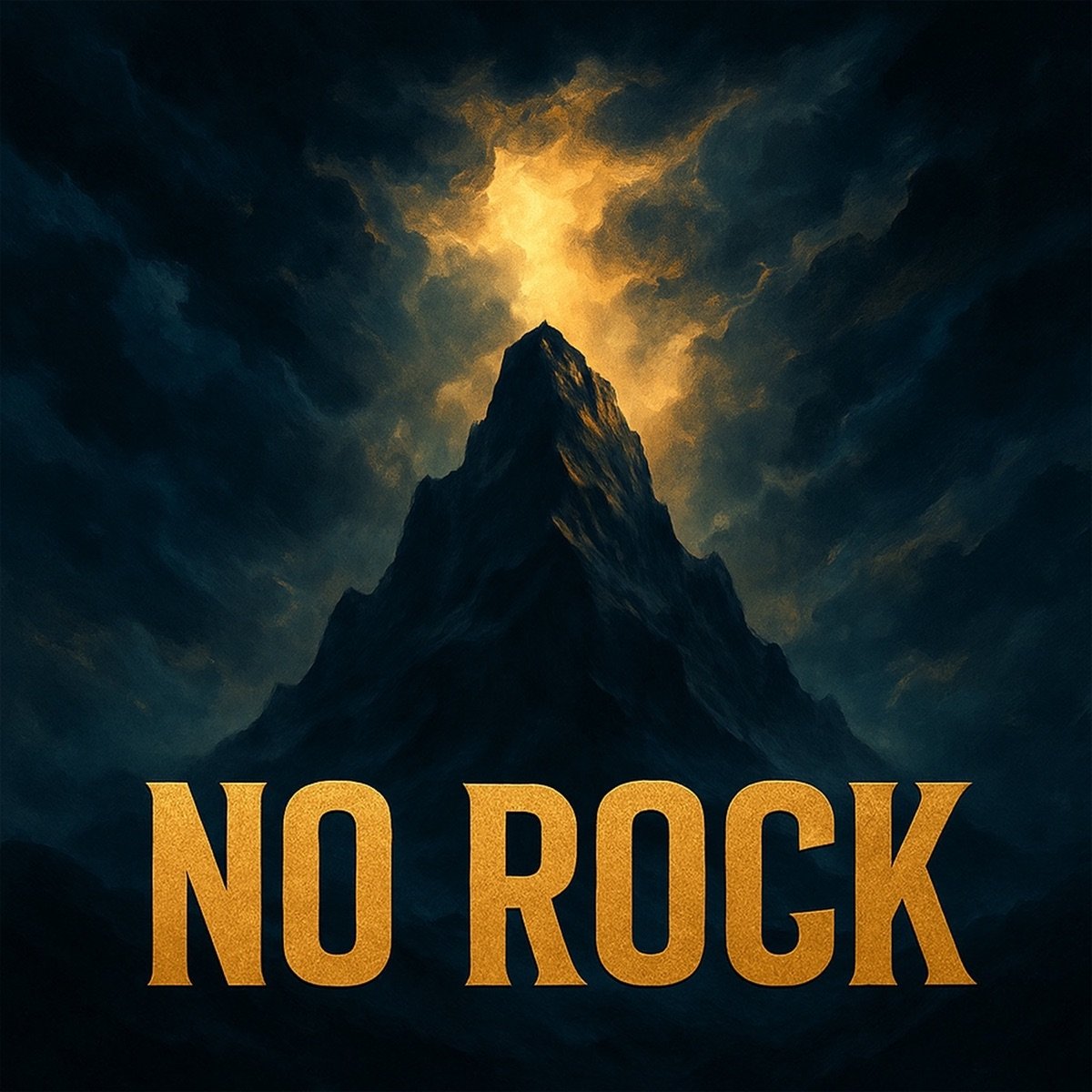 NO ROCK official release artwork